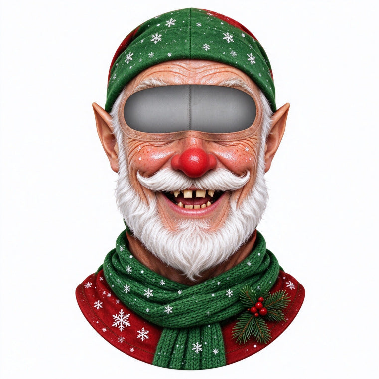 Funny Realistic Face Ski Mask