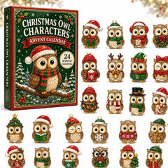 Halloween Advent Calendar Owl Charm Gift Box
