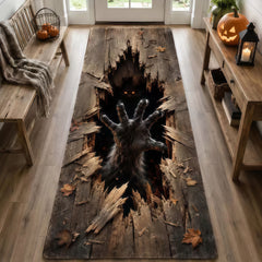 Halloween crystal velvet carpet for bedroom decoration - soft and comfortable, dirt-resistant, edge-sturdy, easy to clean, corridor carpet