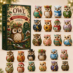Halloween Advent Calendar Owl Charm Gift Box