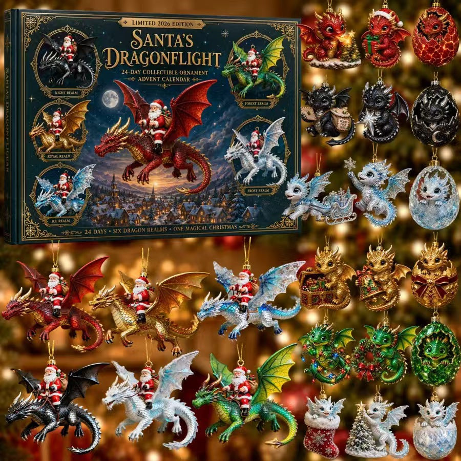 The Nutcracker 2026 Advent Calendar – 24 Days of Ballet Ornaments for Your Tree