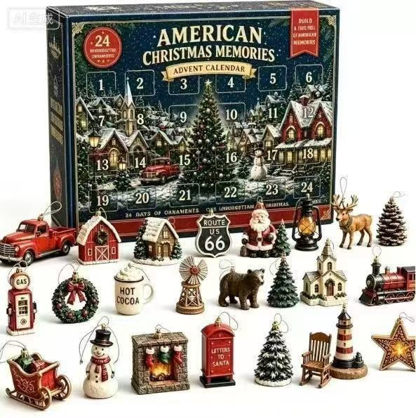The Nutcracker 2026 Advent Calendar – 24 Days of Ballet Ornaments for Your Tree