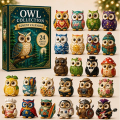 Halloween Advent Calendar Owl Charm Gift Box