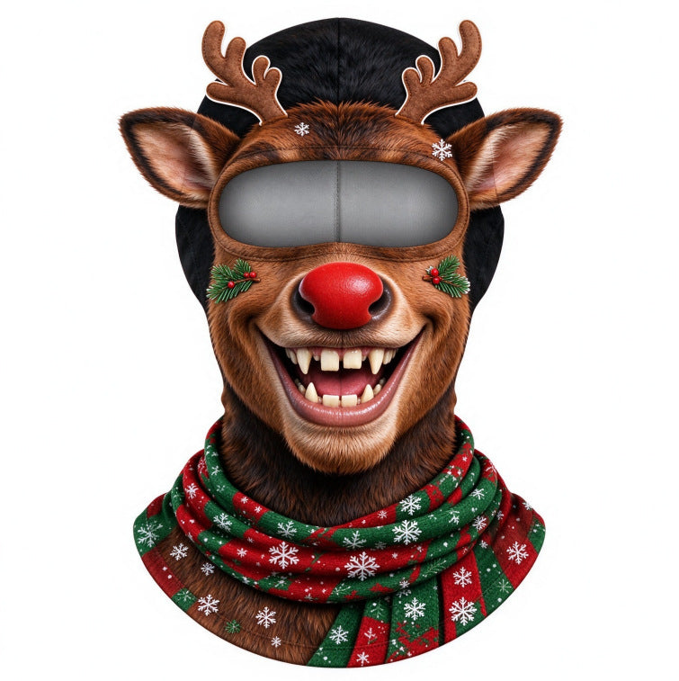 Funny Realistic Face Ski Mask