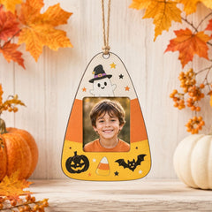 Halloween wooden photo frame decorations, wall-mounted photo frames, suitable for indoor decoration