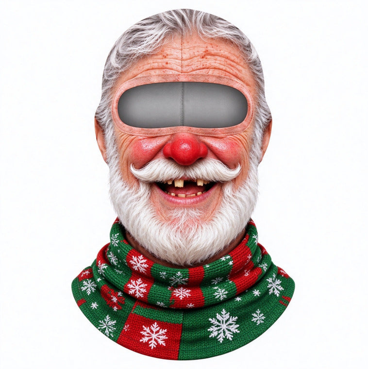 Funny Realistic Face Ski Mask
