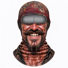 Funny Realistic Face Ski Mask