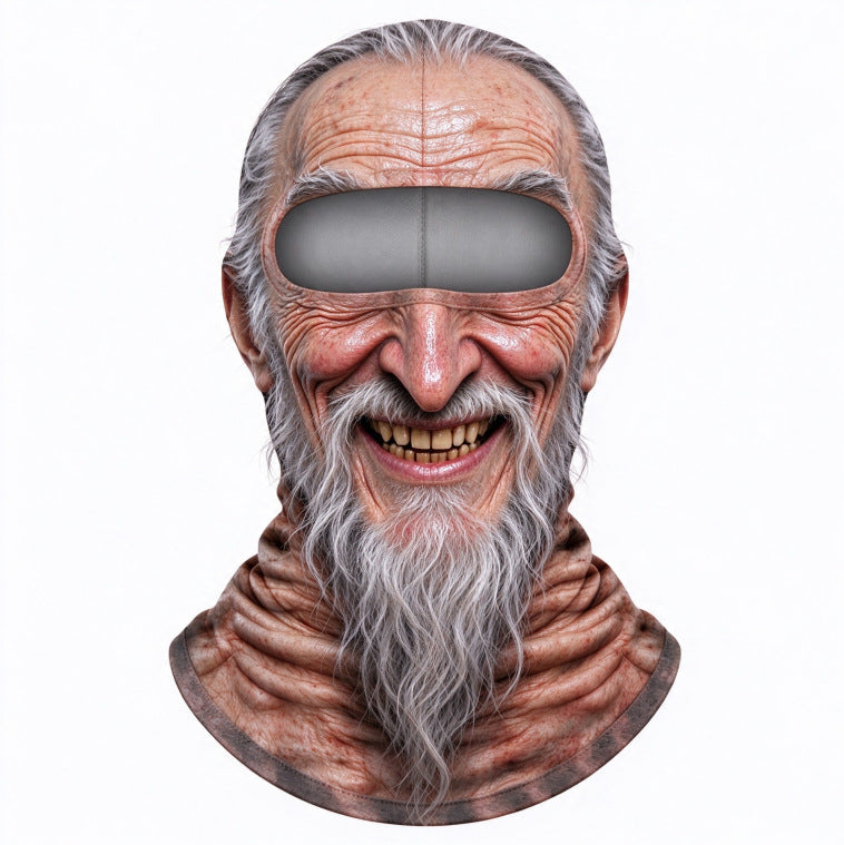 Funny Realistic Face Ski Mask