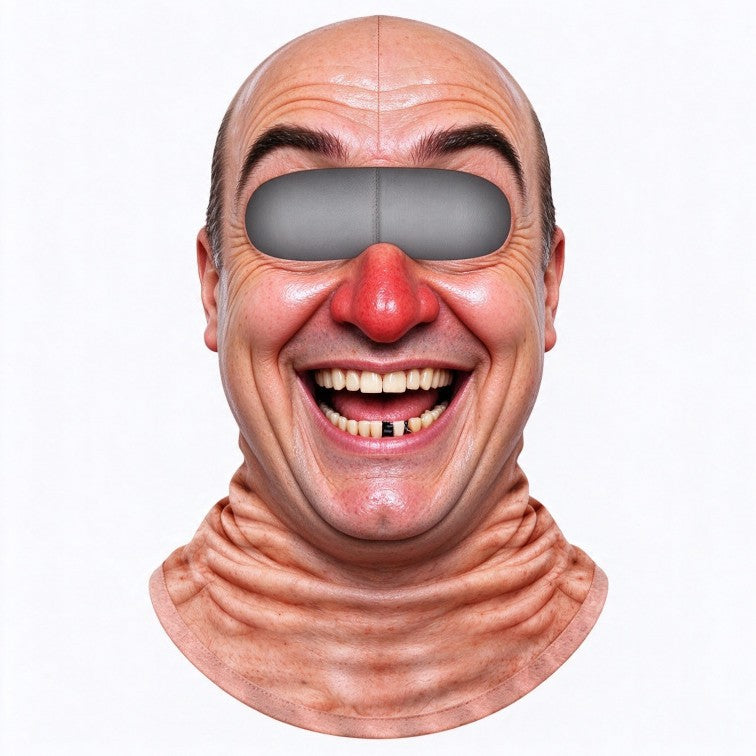 Funny Realistic Face Ski Mask