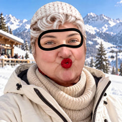 Christmas 3D Funny Realistic Face Ski Mask