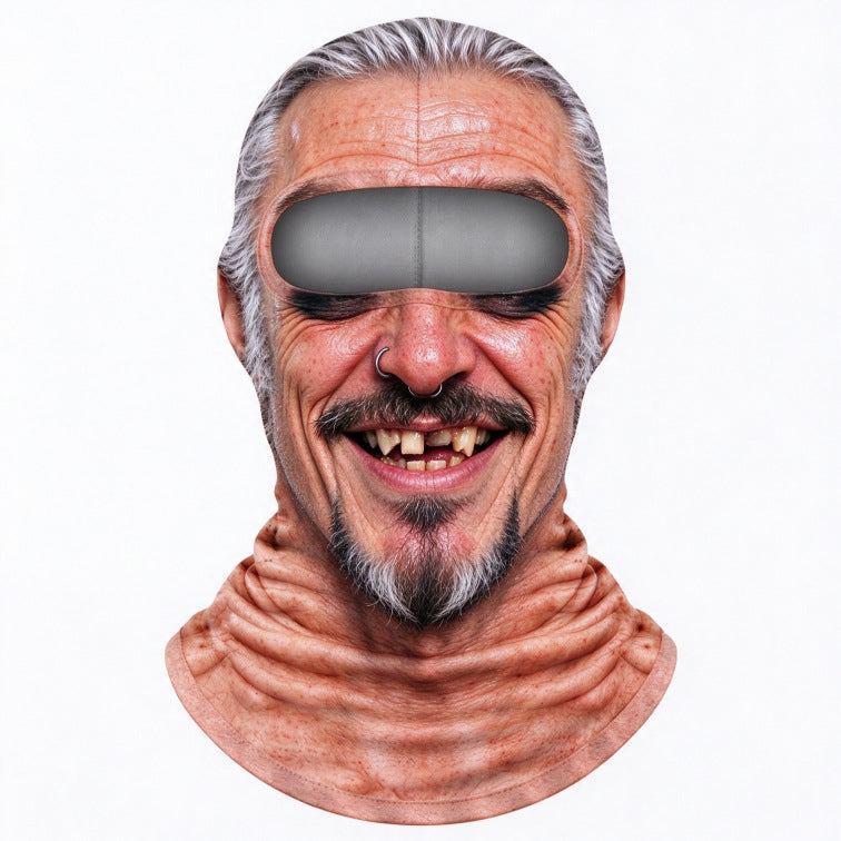 Funny Realistic Face Ski Mask