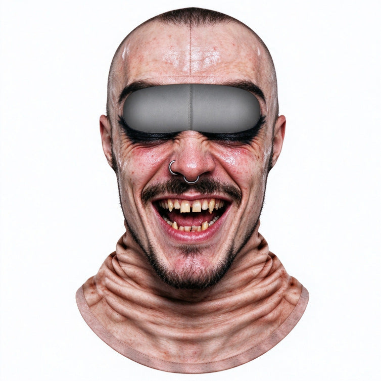 Funny Realistic Face Ski Mask