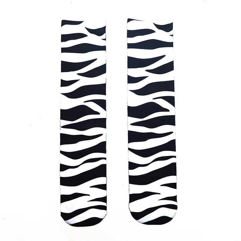 3D Animal Paw Print Socks, Novelty Realistic Animal Feet Crew Socks, Funny Tiger Cat Dog Paw Socks for Halloween Cosplay Party, Prank Gift for Men Women