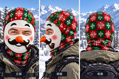 Christmas 3D Funny Realistic Face Ski Mask