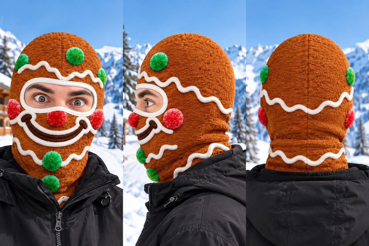 Christmas 3D Funny Realistic Face Ski Mask