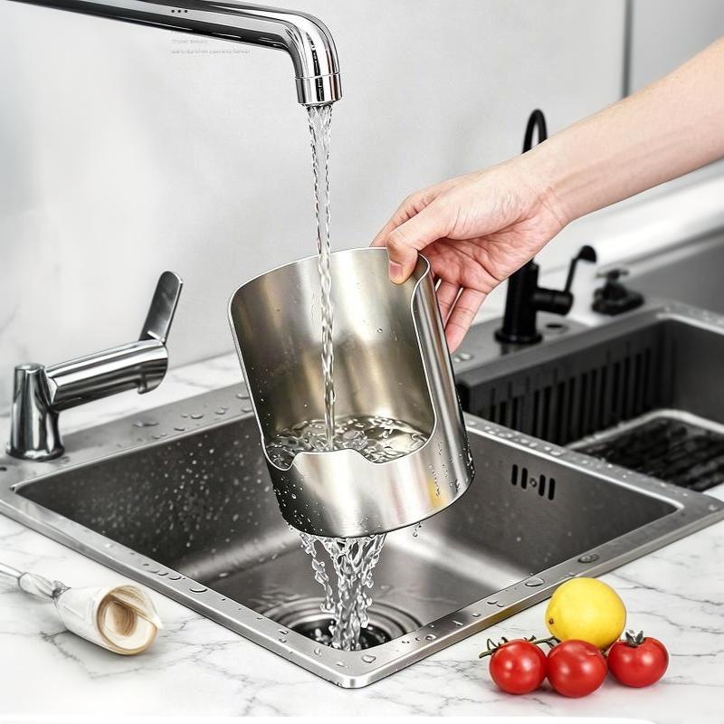 2-in-1 Stainless Steel Spoon & Lid Holder - product photo 11