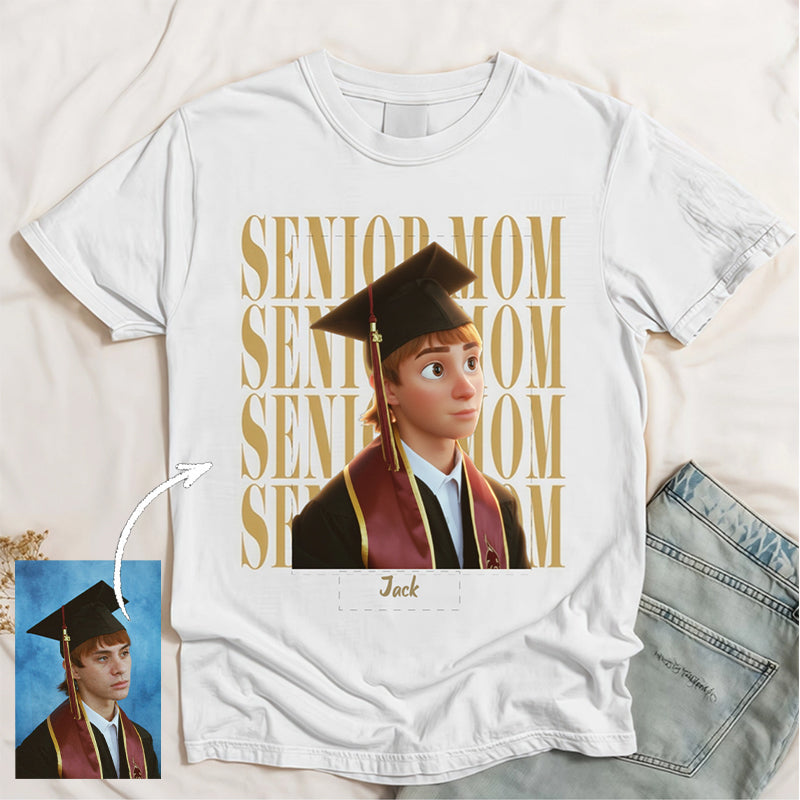 Custom Photo Collage T-Shirt – Personalized T-Shirt with Photo Slots for Family, Friends & Loved Ones