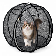 Portable pop-up cat playpen product photo 3
