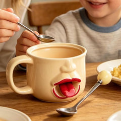 Funny Face Tongue Mug - product photo 3