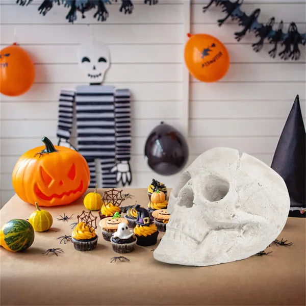 Ceramic fire pit skull - product photo 11 of 12