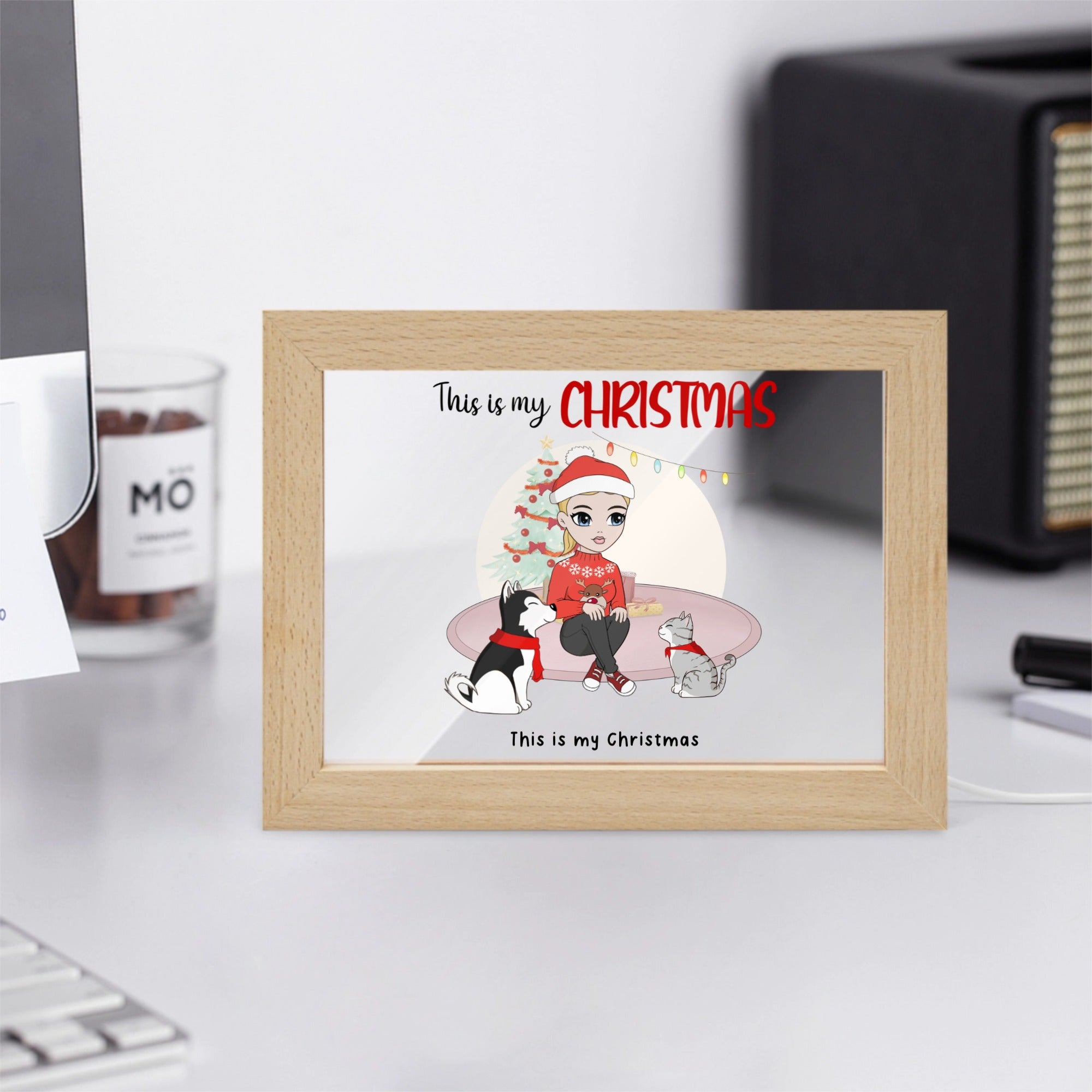 This is my Christmas Wooden Framed