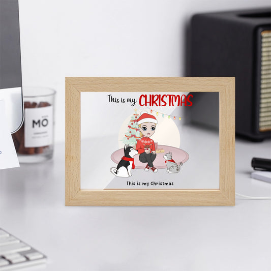 This is my Christmas Wooden Framed