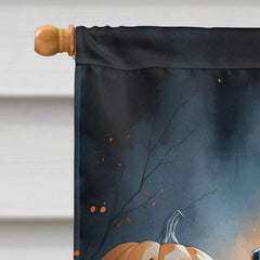 doberman pinscher puppy halloween house flag - product photo 3 of 8