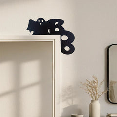 Spooky ghost iron door hanger - product photo 4 of 6