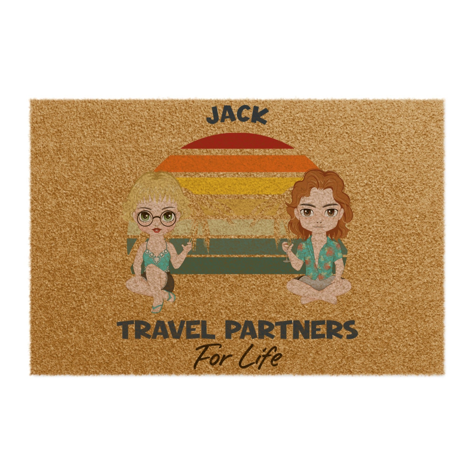 Travel parteners foe life Doormat