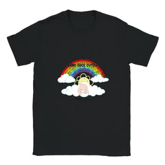 Baby Face Cutout Tee