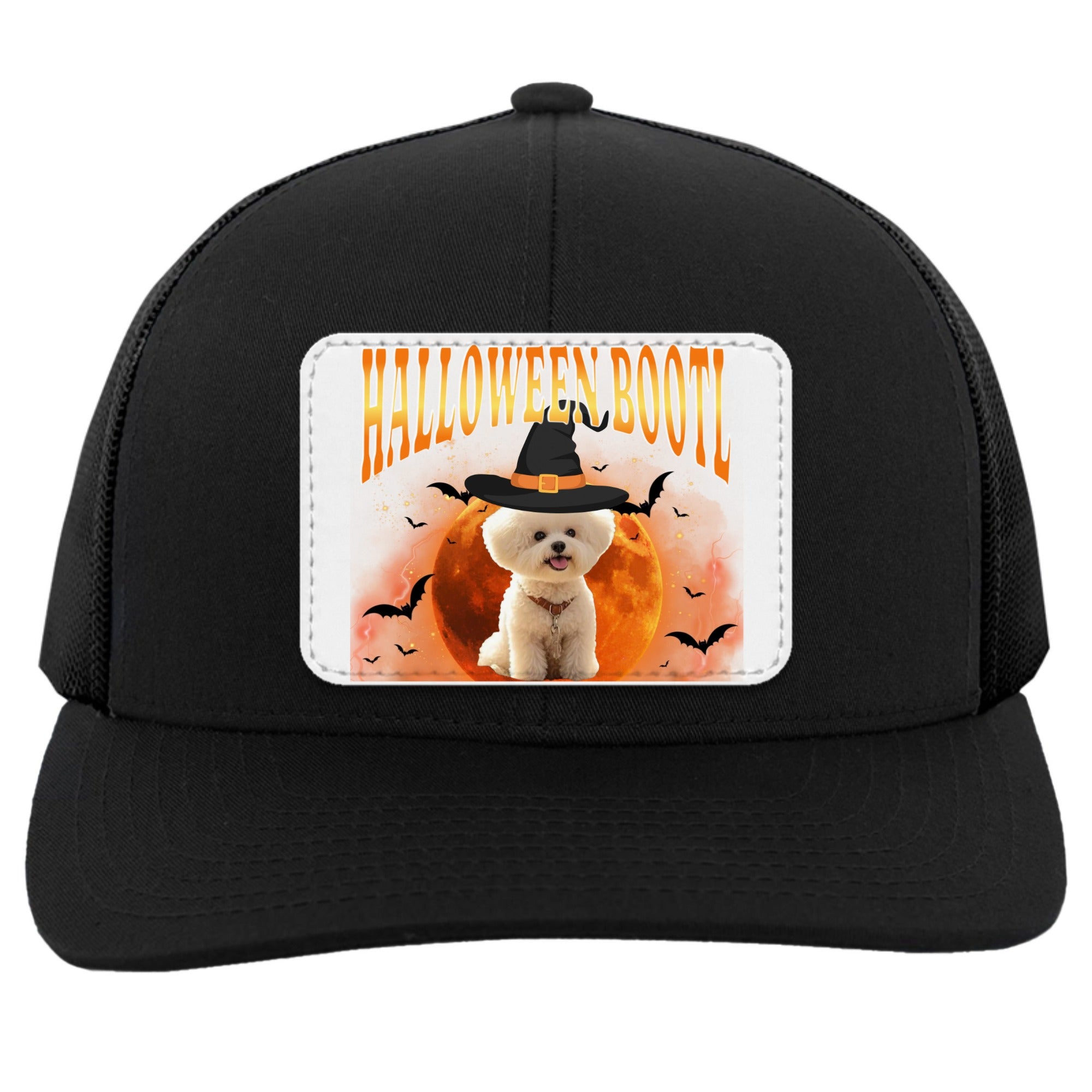 Halloween Bootleg Pet Portrait Cap