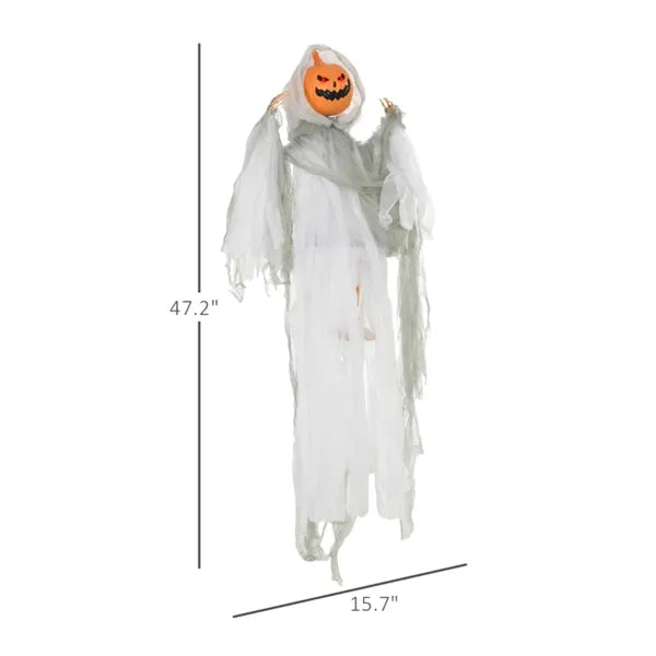 Sound activated inflatable pumpkin ghost - product photo 3 of 6