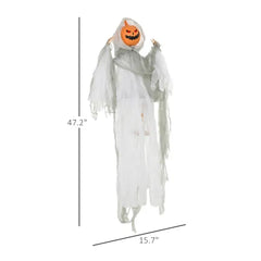 Sound activated inflatable pumpkin ghost - product photo 3 of 6