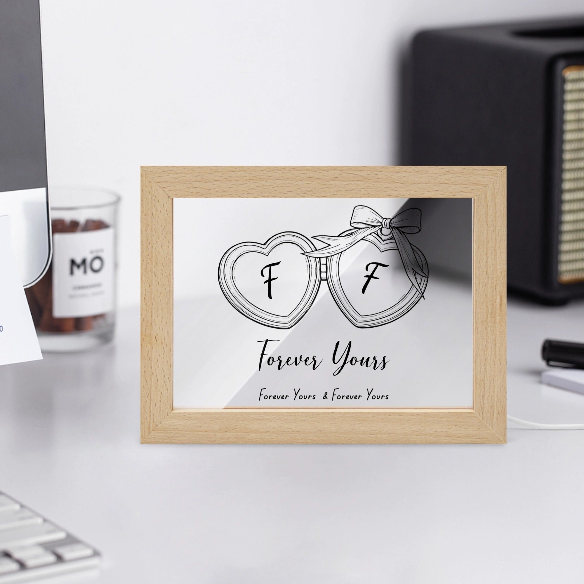 Forever Yours Wooden Framed