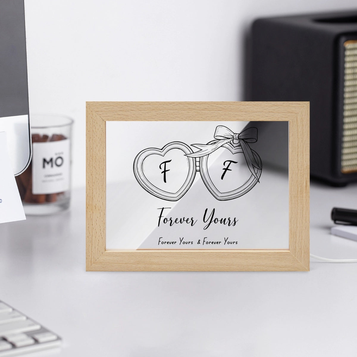 Forever Yours Wooden Framed