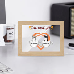 Fall sweet fall Wooden Framed