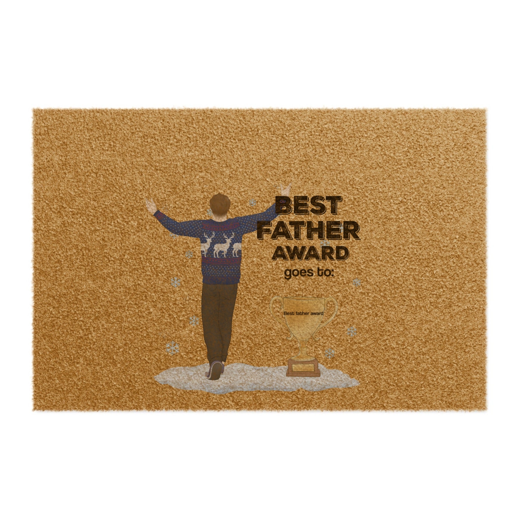Best father award Doormat