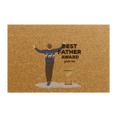 Best father award Doormat