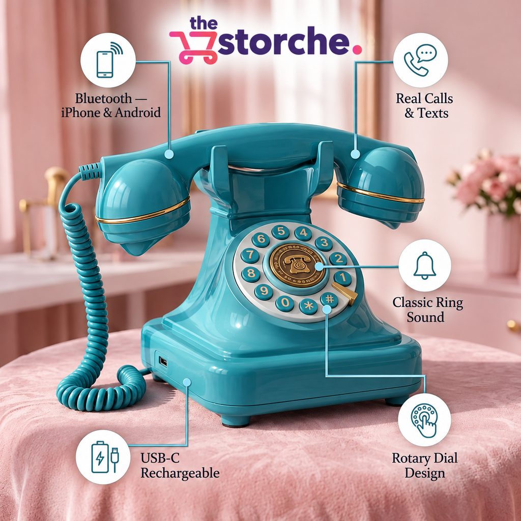 Vintage Bluetooth Rotary Phone - product photo 4