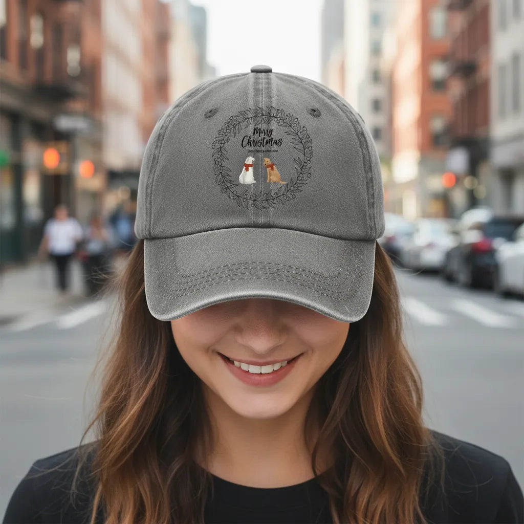 Custom Merry christmas Cap