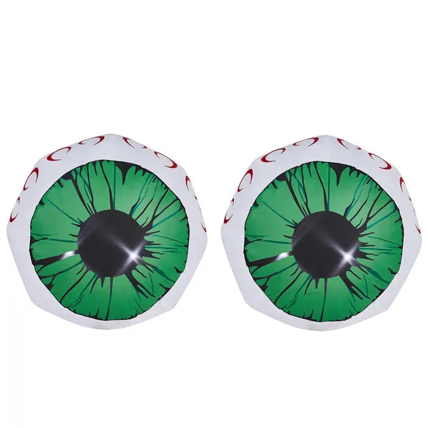 3 ft inflatable light-up eyeball, 2 pack 3 Ft, 2 Pack