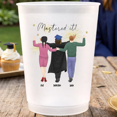 Custom Proud parents Plastic Cups