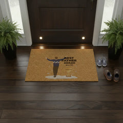 Best father award Doormat