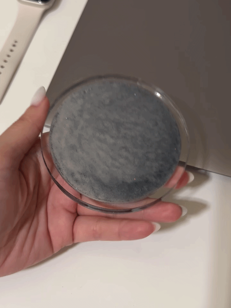 Kinetic ocean moving sand art piece scene photo 3