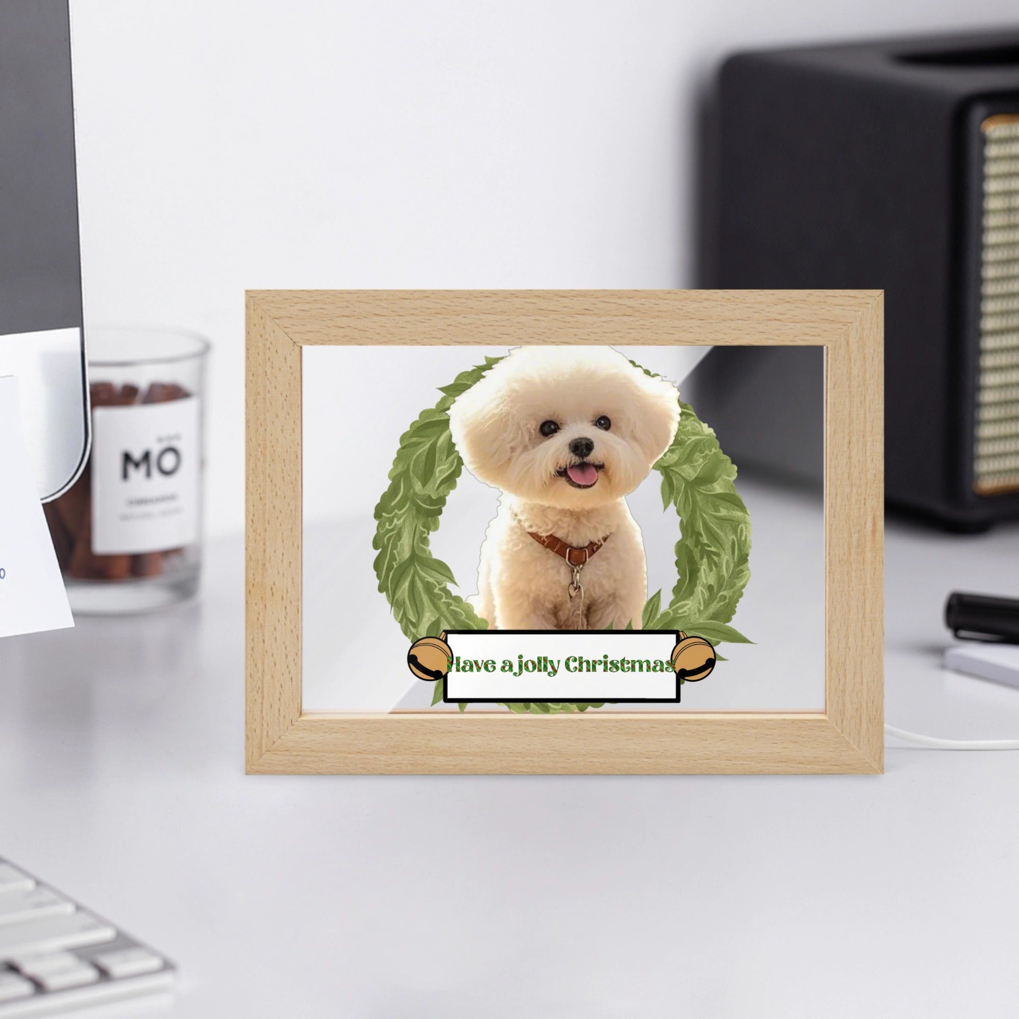 Have a jolly Christmas Wooden Framed