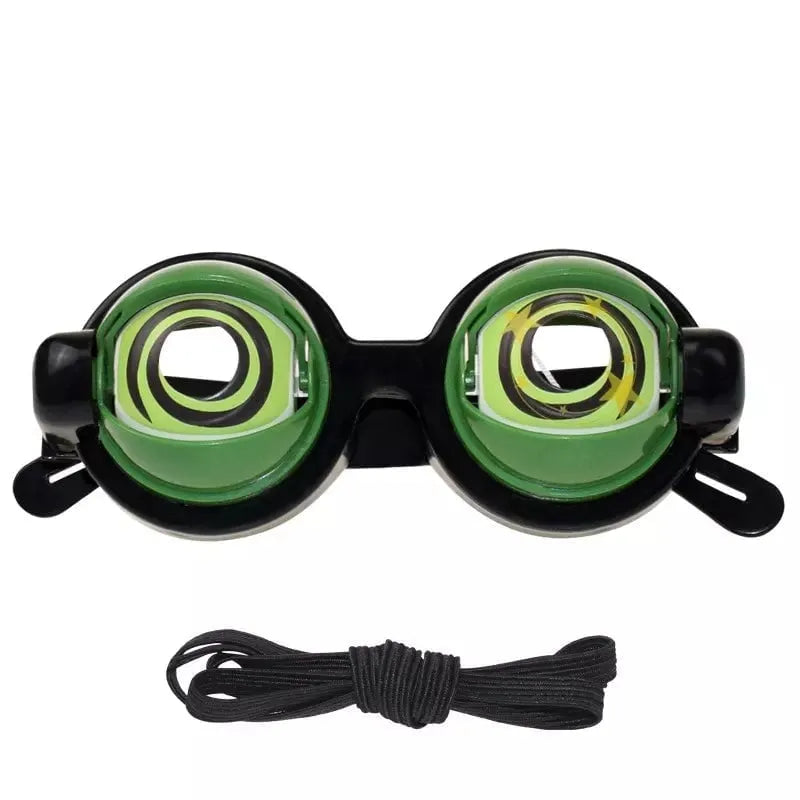 Green googly eyes funny props glasses