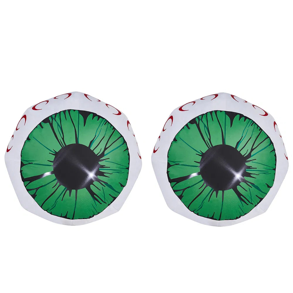 3 ft inflatable light-up eyeball, 2 pack - product photo 6 of 6