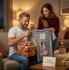 "Pet Army" National Flag & Starburst 250th Anniversary Spectacular Limited-Edition Short-Sleeve Tee