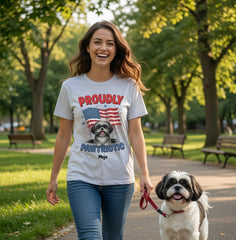 Proudly Pawtriotic - Personalized Shirt