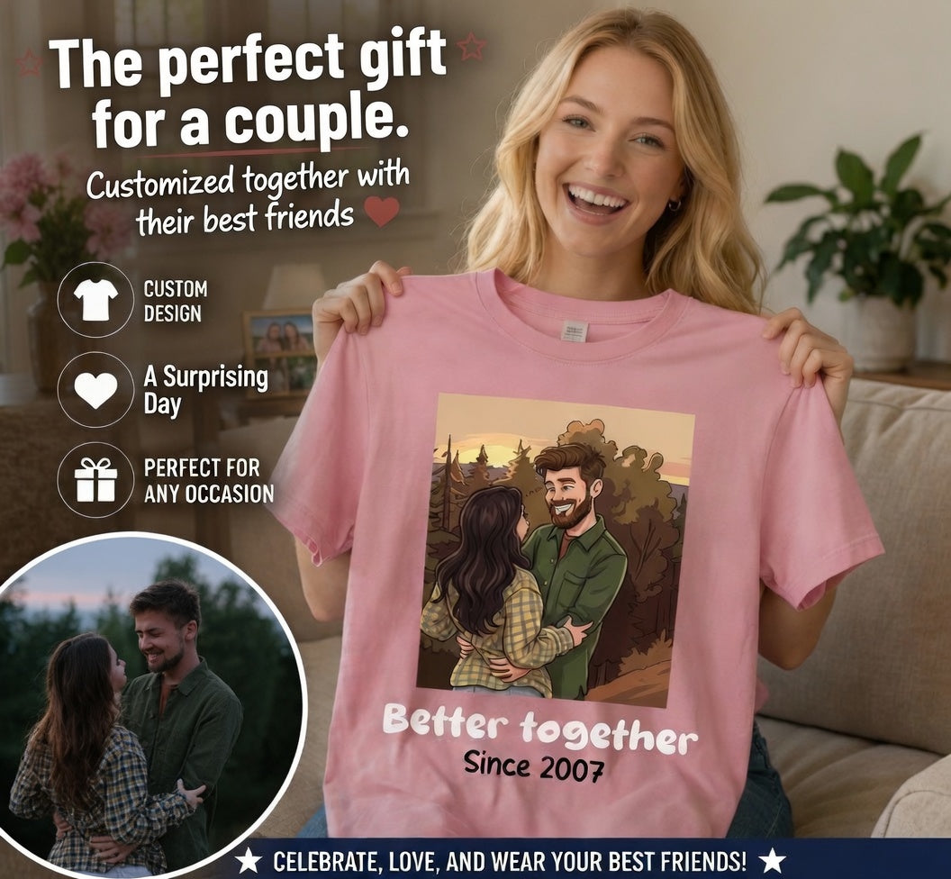 Customize your photos to turn them into short-sleeved versions